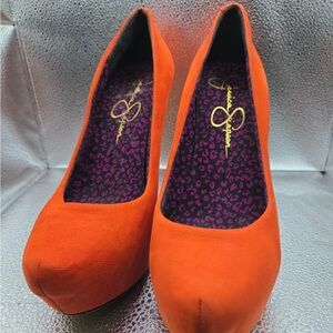 Jessica Simpson Women's Orange Pumps